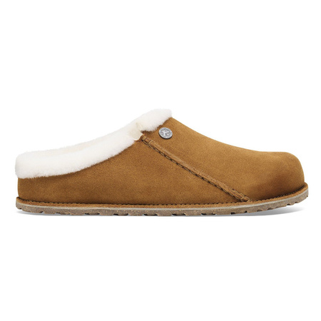 Klapki Birkenstock Zermatt Premium Shearling LEVE Mink LAF standardowa stopa (1023161)