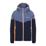 Kurtka wiatroszczelna wiatrówka  dziecięca dla chłopca/dziewczynki Trollkids Kids Sira Jacket navy/lotus blue (525-186)