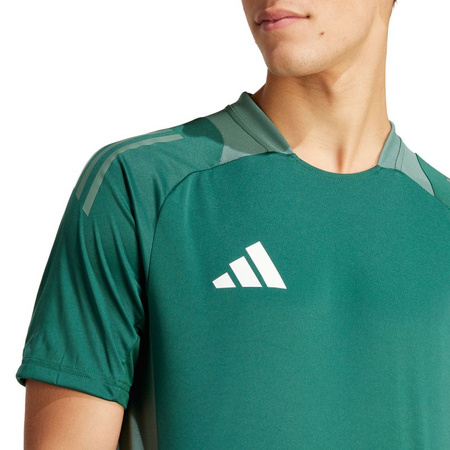 Wyprzedaż - Koszulka sportowa męska adidas Tiro 24 Competition Training M zielona (IS1655)