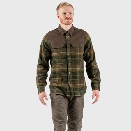 Koszula z długim rękawem męska Fjällräven Granit Shirt M Green (F90339-620)