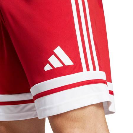 Spodenki męskie adidas Squadra 25 czerwone (JE7745)