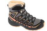 Buty Trekkingowe dla chłopca Salomon XA Pro 3D V8 Winter CSWP J wysokie poza kostkę Szare (L47780000)