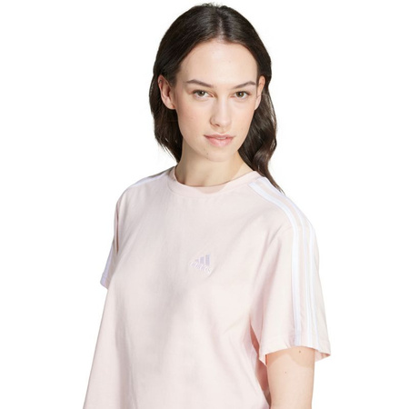 Koszulka damska adidas Essentials 3-Stripes Single Jersey Crop Top W (IY4227)