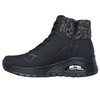 Buty sportowe damskie Skechers Uno Rugged Darling Daze wysokie czarne (167988-BLK)