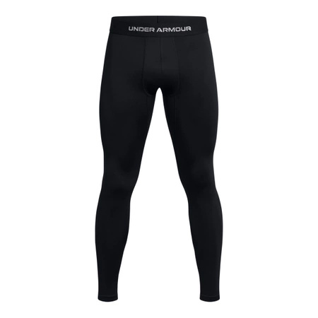 Wyprzedaż - Legginsy treningowe Under Armour UA CG Elite Leggings sportowe na siłownię czarne (1386946-001)