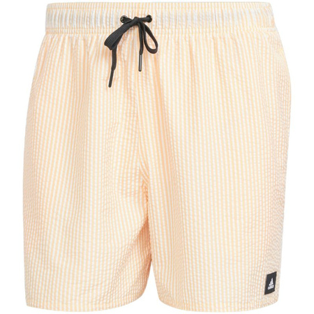 Szorty kąpielowe męskie adidas Stripey Classics Swim Short Length M spodenki beżowe (IR6205)