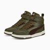 Buty zimowe ocieplane męskie Puma Rebound RBD Game WTR Deep Olive Dark Chocolate (387604-01)