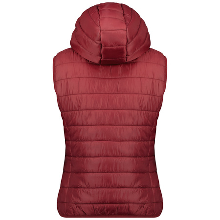 Bezrękawnik Geographical Norway VATIKA HOOD EO GIRL 233 bordowy dla dziweczynki (WW2008E/GNO-Burgundy)
