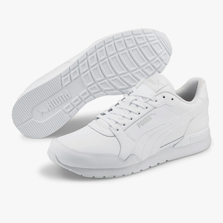 Wyprzedaż - Sneakersy damskie/męskie Puma ST Runner V3 L buty sportowe białe (384855-10)