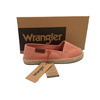 Espadryle damskie Wrangler NANCY C WOMEN LOW różowe materiałowe (20241049-43B)