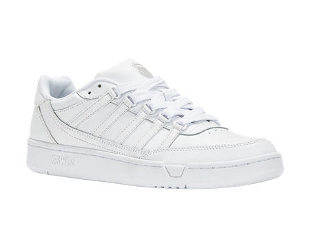 Buty sportowe męskie K-Swiss Set Pro sneakersy do kostki skórzane białe (07933-101-M)