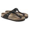 Japonki damskie Birkenstock Gizeh BFBC Earthy Vegan Black VEG regular szerokie (1020380)