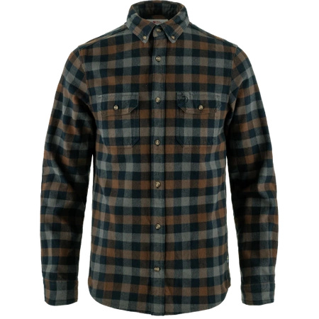 Koszula z długim rękawem męska Fjällräven Skog Shirt M Dark Navy-Dark Oak (F81353-555-299)