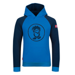 Bluza z kapturem dziecięca dla chłopca/dziewczynki Trollkids Kids Stavanger Sweater navy/medium blue (981-117)