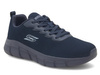 Buty sportowe męskie Skechers BOBS B FLEX CHILL EDGE przewiewne granatowe (118106NVY)