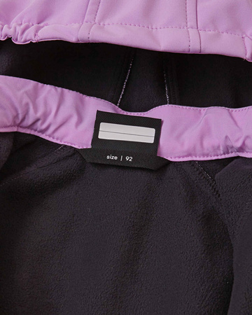 Wyprzedaż - Kombinezon dziecięcy jednoczęściowy Reima Softshell Mjosa turystyczny różowy (5100006B-4200)