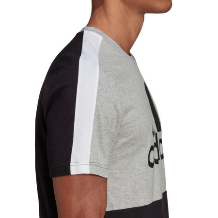 Koszulka adidas Essentials Colorblock Single Jersey Tee M (HE4334)