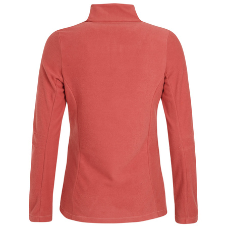 Bluza polarowa damska Protest MUTEZ 1/4 zip top z wysokim rozpinanym kołnierzem różowa (P3693100/184)