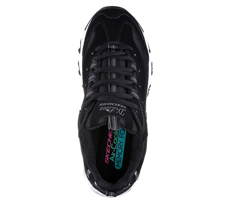 Buty sportowe damskie Skechers D'Lites Biggest Fan czarne (11930-BLK)