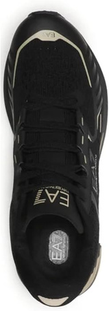 Sneakersy męskie EA7 Emporio Armani buty sportowe czarne (X8X094-XK239-M701)