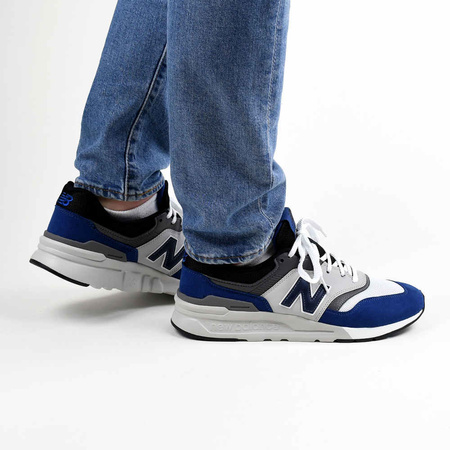 Sneakersy męskie New Balance CM997 buty sportowe szare-granatowe (CM997HVE)