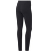 Wyprzedaż - Legginsy damskie Reebok TE COTTON LEGGING sportowe z wysoką talią treningowe czarne (FK6664)