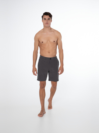 Wyprzedaż - Spodenki sportowe męskie Protest PRTFEARGHUS Surfable Short na lato szare (P2713821/899)