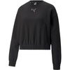 Wyprzedaż - Bluza dresowa damska Puma Her Crew TR nierozpinana sportowa bawełniana czarna (847094-01)