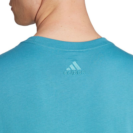 Koszulka adidas Essentials Single Jersey Linear Embroidered Logo Tee M (IJ8655)