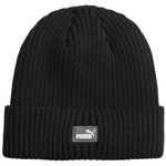 Czapka zimowa damska/męska Puma Classic Cuff Beanie czarna (024826-01)