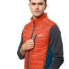 Kamizelka sportowa męska Jack Wolfskin Routeburn Pro Ins Vest M bezrękawnik czerwony (1206871_3017)