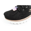 Skechers Graceful-Get buty damskie sportowe wygodne lekkie oddychające (12615/BKGD)