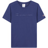 Koszulka damska Champion SS Tee niebieska (118382 BS200)