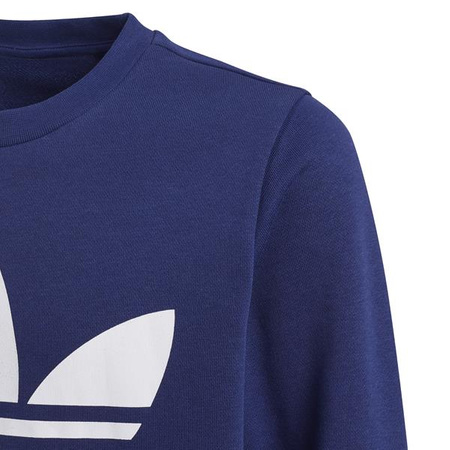 Bluza chłopięca Adidas Originals TREFOIL CREW niebieska (H37743)