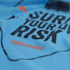 Koszulka Męskie Monotox SURF RISK BLUE Niebieski (SURFRISK20BLUE)