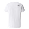 Koszulka męska The North Face M S/S SIMPLE DOME TEE biała (NF0A87NGFN4)