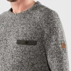 Sweter męski Fjällräven Lada Round-neck Sweater M Grey (F84139-020)