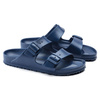 Klapki męskie Birkenstock Arizona Essentials EVA Regular Navy na szeroką stopę piankowe (1019051)