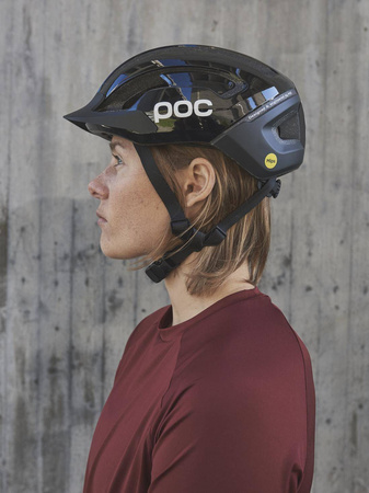 Kask rowerowy POC Omne Air Resistance Mips Uranium Black czarne (10738_1002)