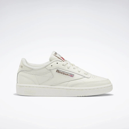 Wyprzedaż - Buty sportowe damskie Reebok Club C 85 Vintage W Chalk Alabaster stylowe sneakersy białe (100025379)