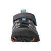 Sandały sportowe dziecięce dla chłopca/dziewczynki Trollkids Kids Sandefjord Sandal XT dark navy/dusky turquoise/glow orange (668-110)