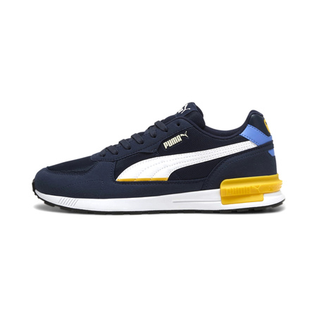 Buty sportowe męskie Puma Graviton Club Navy White Yellow Siz granatowe (380738-50)