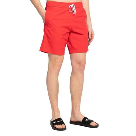 Spodenki sportowe męskie Champion Legacy Beachshort czerwone (216069RS005)