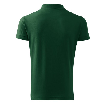 Koszulka polo Malfini Cotton Heavy M dark green (MLI-215D3)