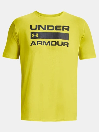 Koszulka męska UNDER ARMOUR yellow (1329582-799)