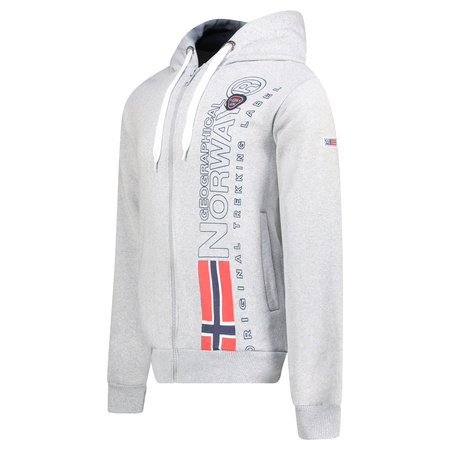 Bluza Geographical Norway FOGORA BLENDED GREY DB MEN 100 mieszana szarość męska (WZ3066H/GN-Blended Grey)
