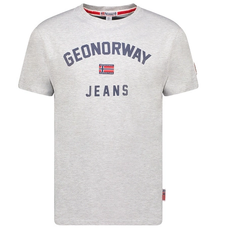 T-Shirt Geographical Norway JASSIER MEN 254 mieszana szarość męska (SY1361H/GN-Blended Grey)