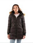 PARKA damska Geographical Norway ABEILLE BLACK DISTRI LADY 2601-9 DBC BLACK (WY4579F/GN-NOIR)