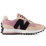 Sneakersy zamszowe damskie New Balance NB 327 W buty sportowe różowe (WS327WE)