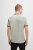 Koszulka Polo męska BOSS Paddy Light/Pastel Grey regular fit szara (50469055-058)